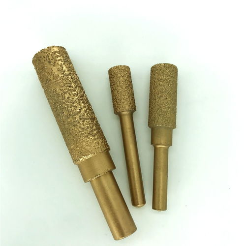 精品钎焊金刚石圆柱形铸铁磨头 高效处理铸铁合金与陶瓷石材的打磨利器